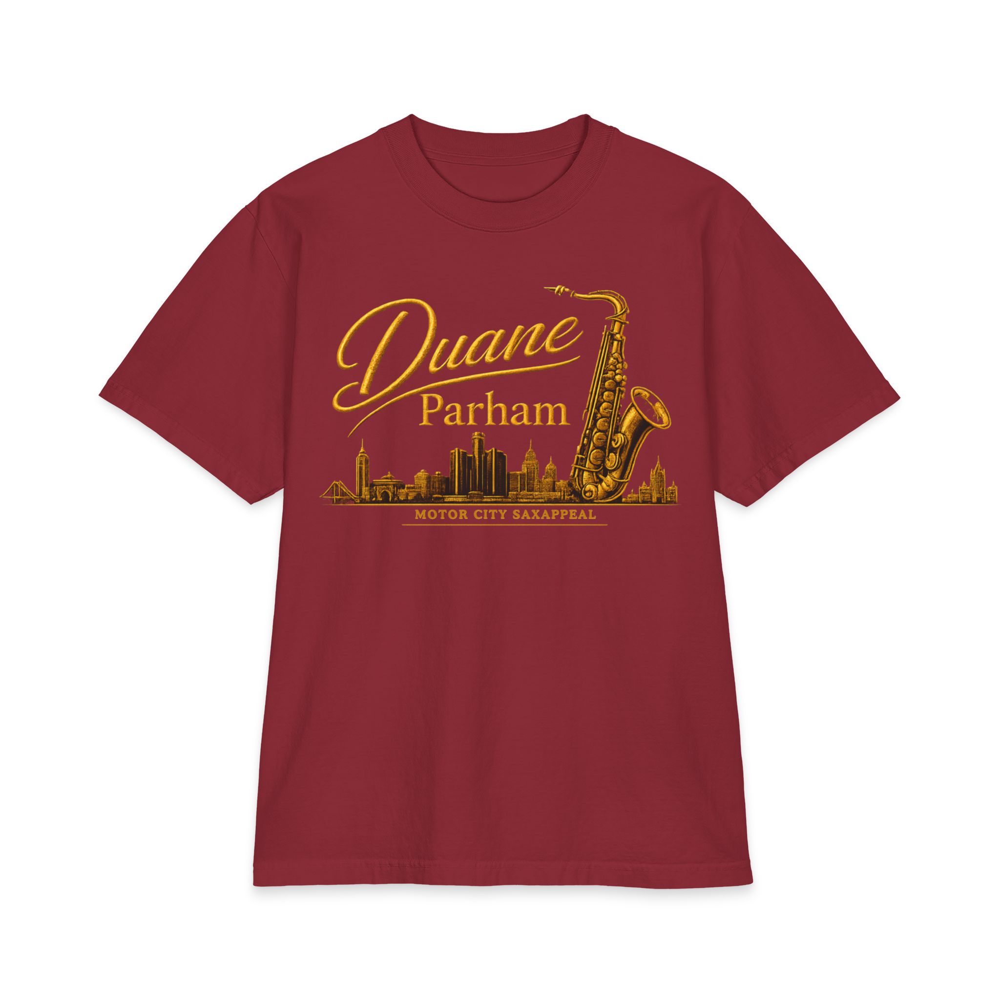Duane Parham “Motor City Saxappeal” Heavyweight Vintage Jazz T-Shirt - Image 5
