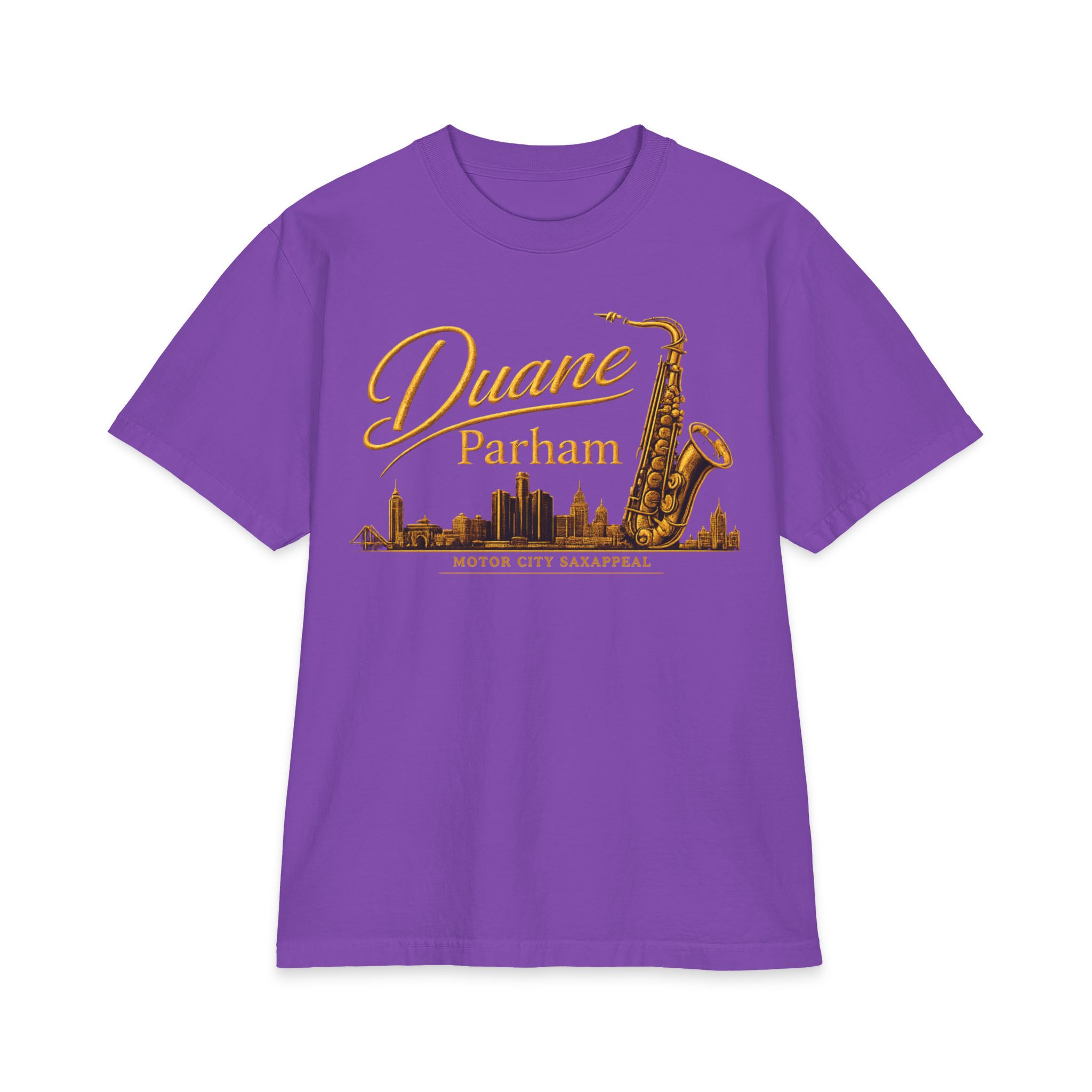 Duane Parham “Motor City Saxappeal” Heavyweight Vintage Jazz T-Shirt - Image 6